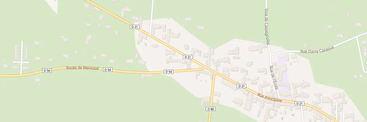 Plan du 3 Rte de Saint-Gaudens à Pointis-Inard