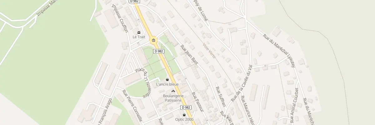 Plan du 751 Rue Jean Bart au Trait