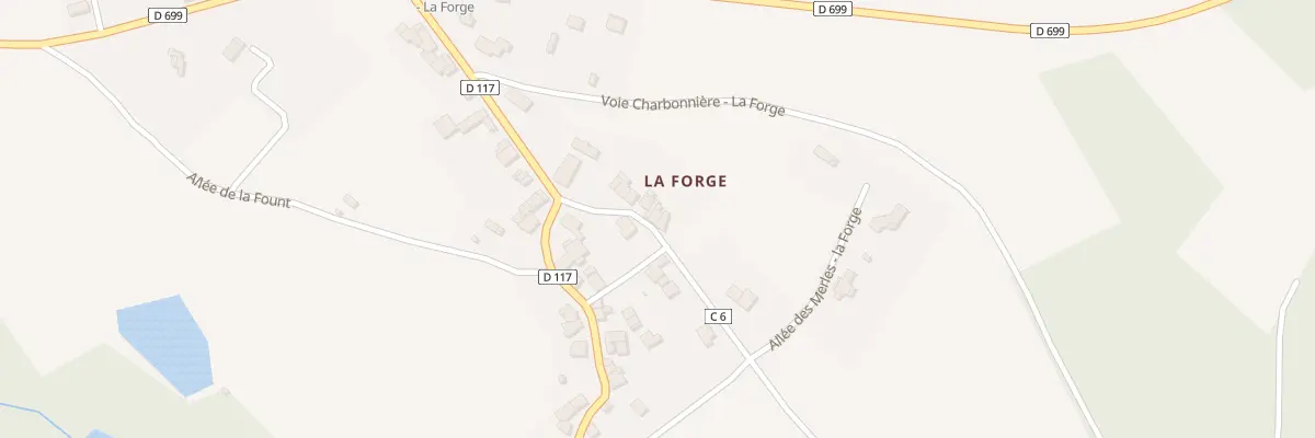 Plan du 14 Rte des Forgerons-La Forge à Saint-Mathieu