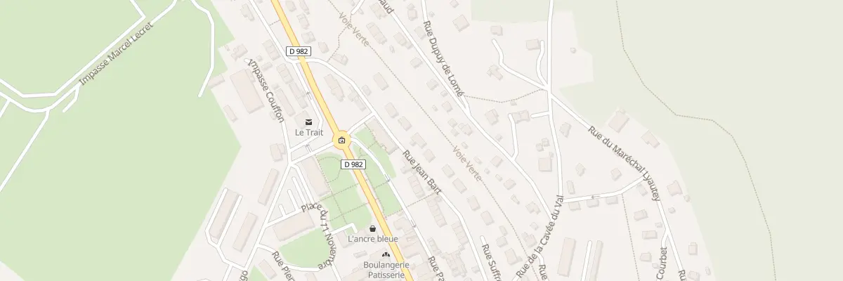 Plan du 764 Rue Jean Bart au Trait