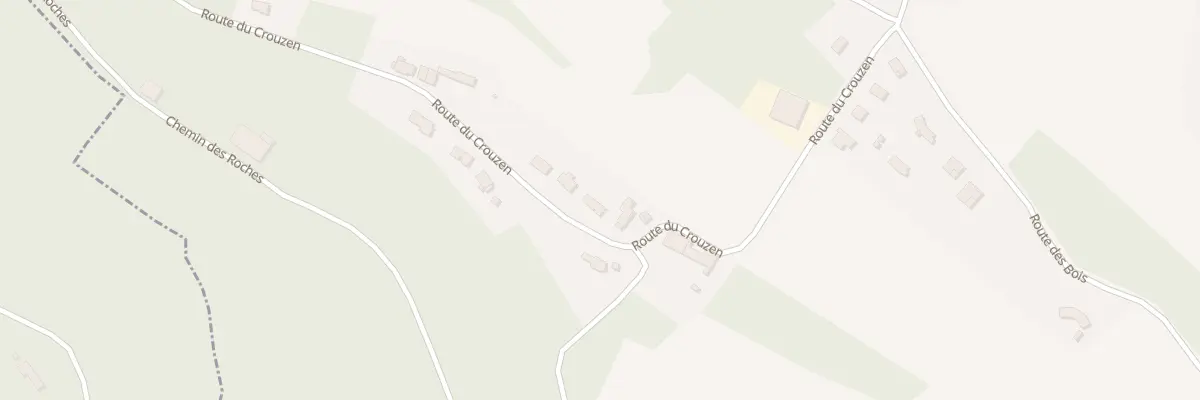 Plan du 850 Rte du Crouzen à Bassillac et Auberoche