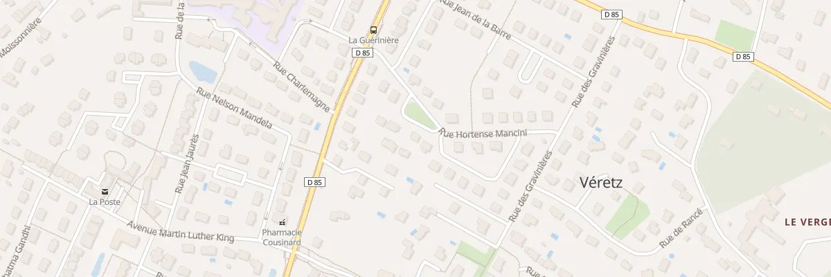 Plan du 13 Rue Hortense Mancini à Véretz