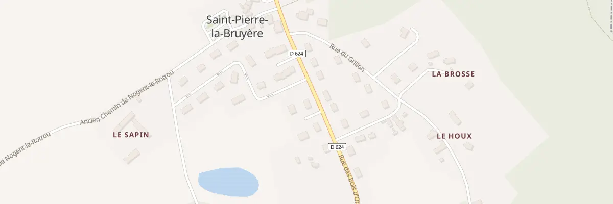 Plan du 3 Rue des Bois d’Or à Saint-Pierre-la-Bruyère