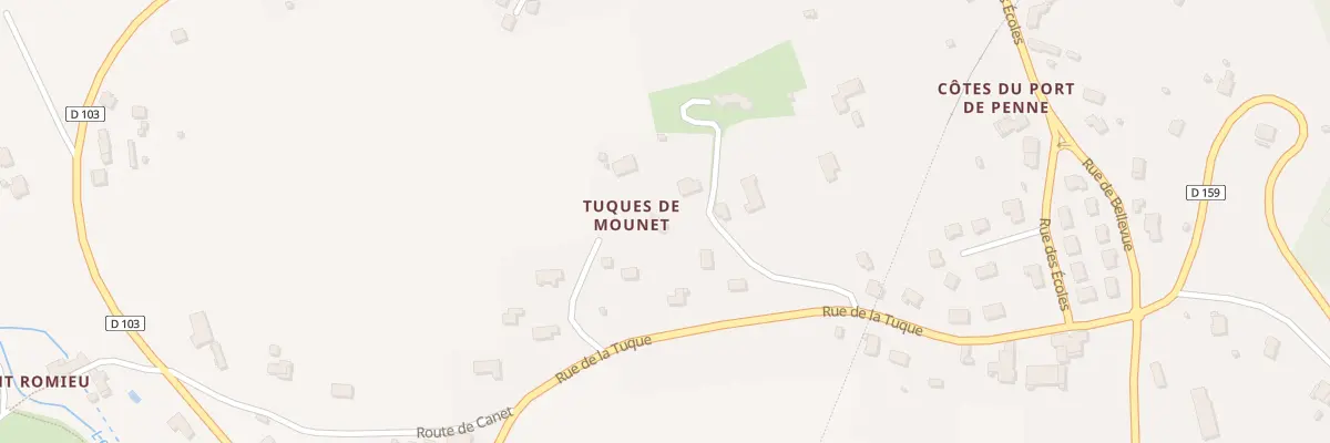 Plan du 1015 Tuques de Mounet à Penne-d’Agenais