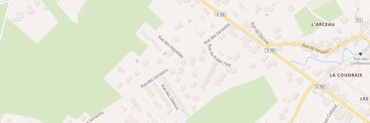 Plan du 7 Rue des Sarrazins à La Roche-Posay