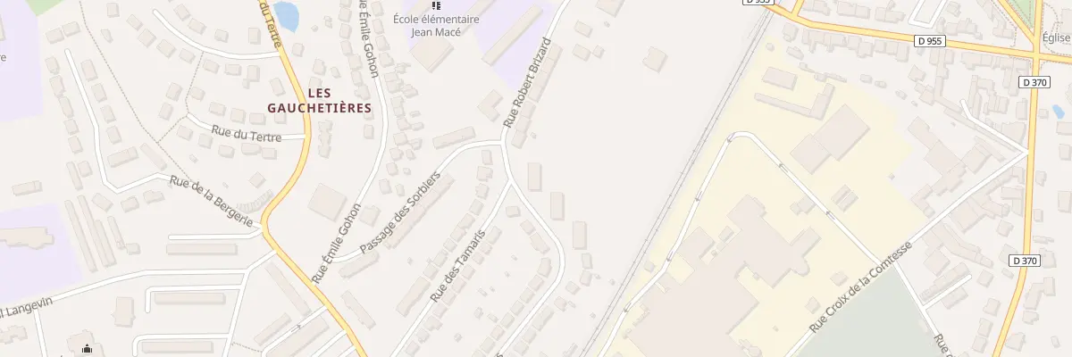 Plan du 3 Rue des Hortensias à Nogent-le-Rotrou