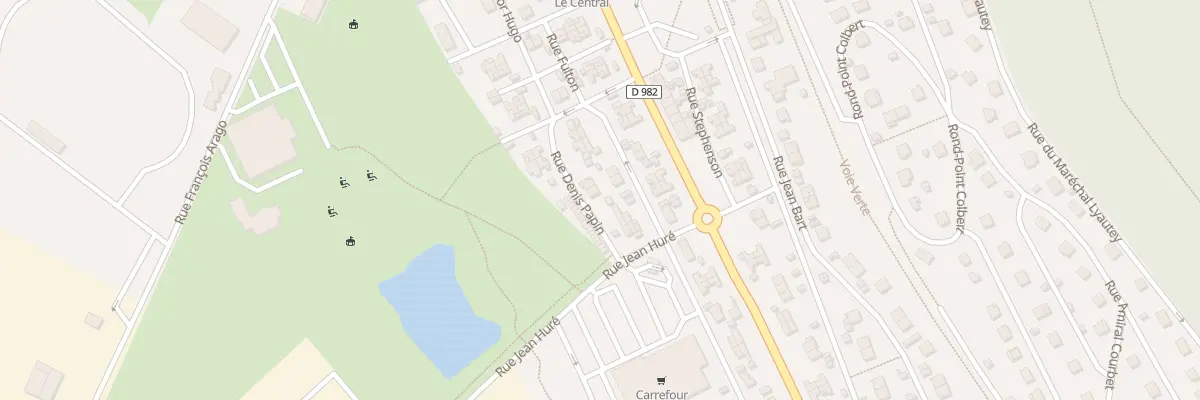 Plan du 685 Rue Denis Papin au Trait