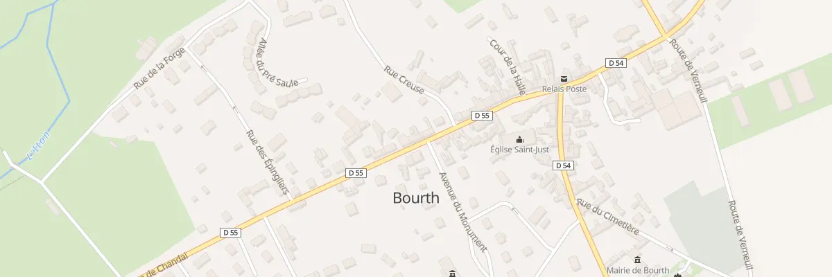 Plan du 16 Rue de Chandai à Bourth