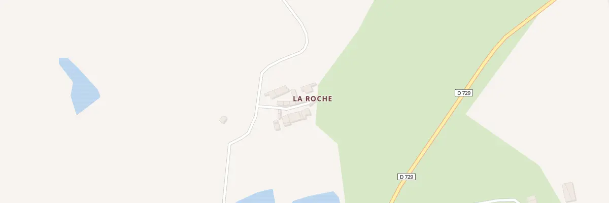 Plan du 5410 La Roche à Adriers