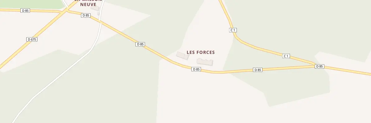 Plan du 5110 Les Poches Landes à Saint-Bazile