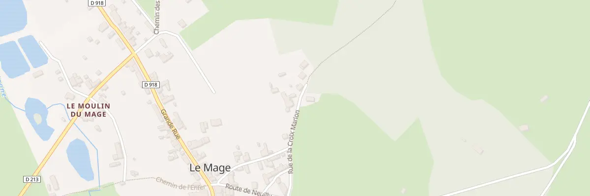Plan du 3 Rue de la Croix Marion au Mage