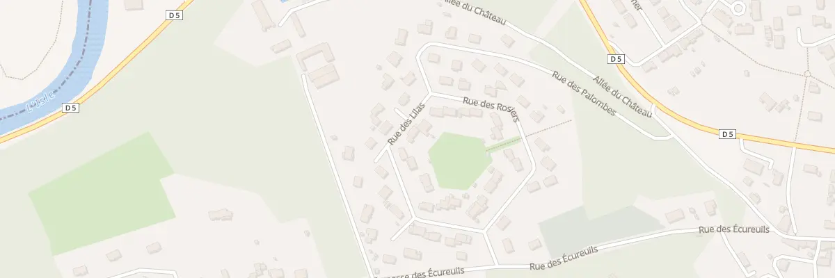 Plan du 3 Rue des Lilas à Bassillac et Auberoche