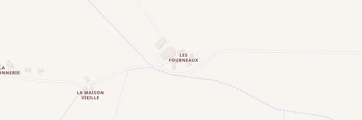 Plan du 3 Les Fourneaux au Louroux