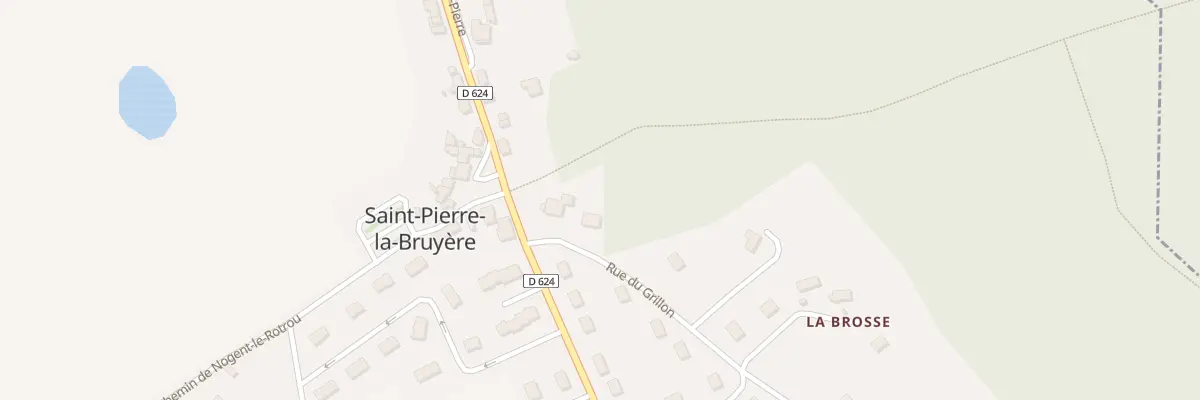 Plan du 4 Rue du Grillon à Saint-Pierre-la-Bruyère