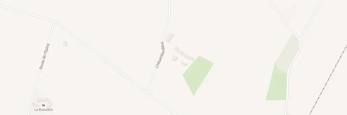 Plan du 59A L’Hisemberdiere aux Hayes