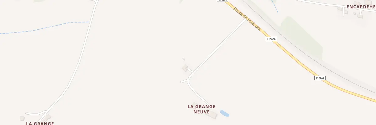 Plan du 2798 Rte de Toulouse à Aubiet