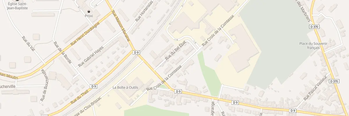 Plan du 39 Rue Croix La Comtesse à Nogent-le-Rotrou