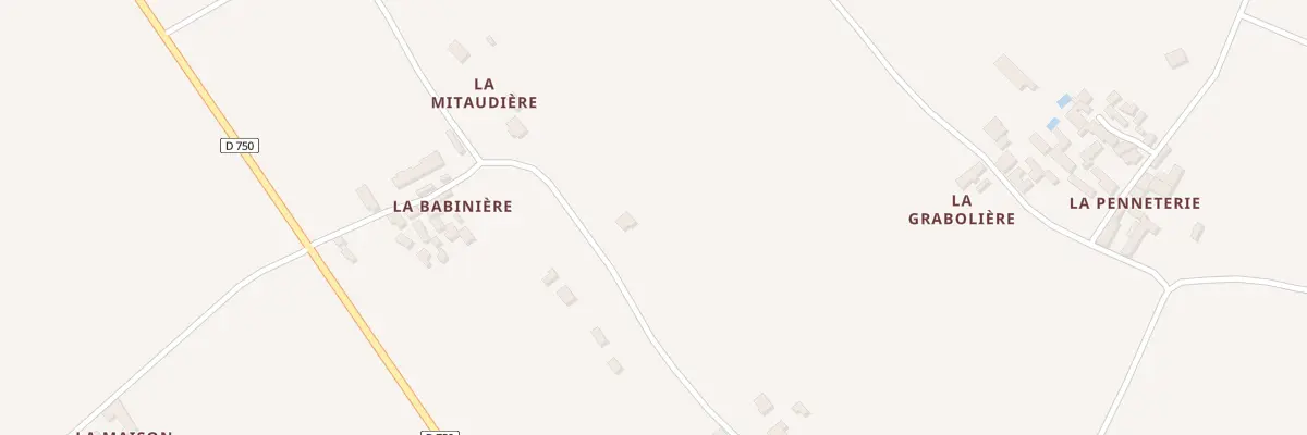 Plan du 14 Che de la Bergeonnerie à Chambon