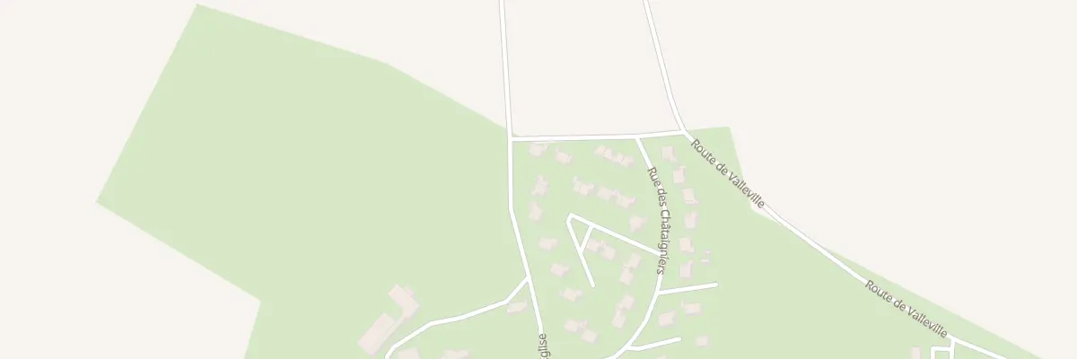 Plan du 13 Rue des Chataigniers à Ectot-lès-Baons