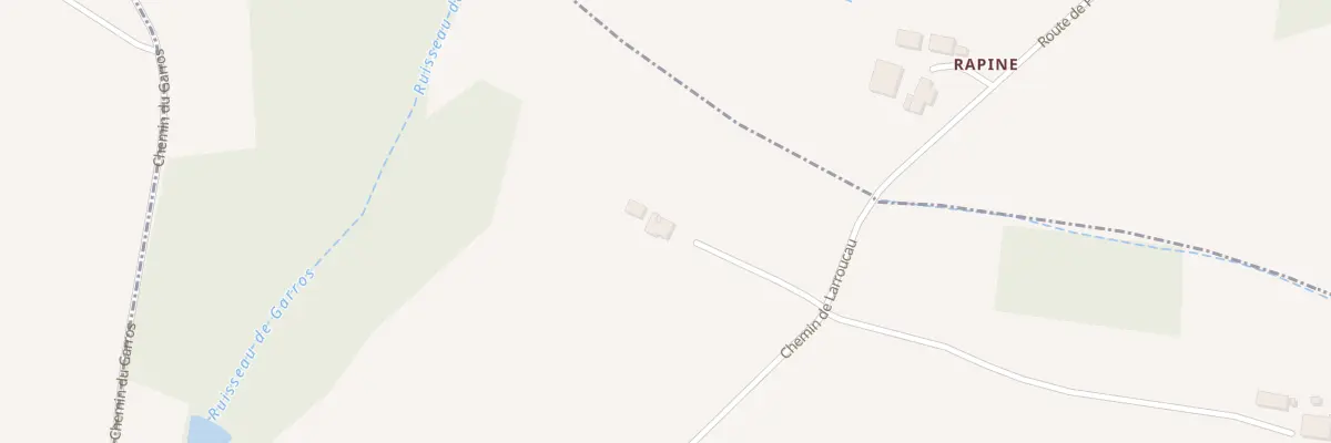 Plan du 2231 Che de Larroucau à Pellefigue