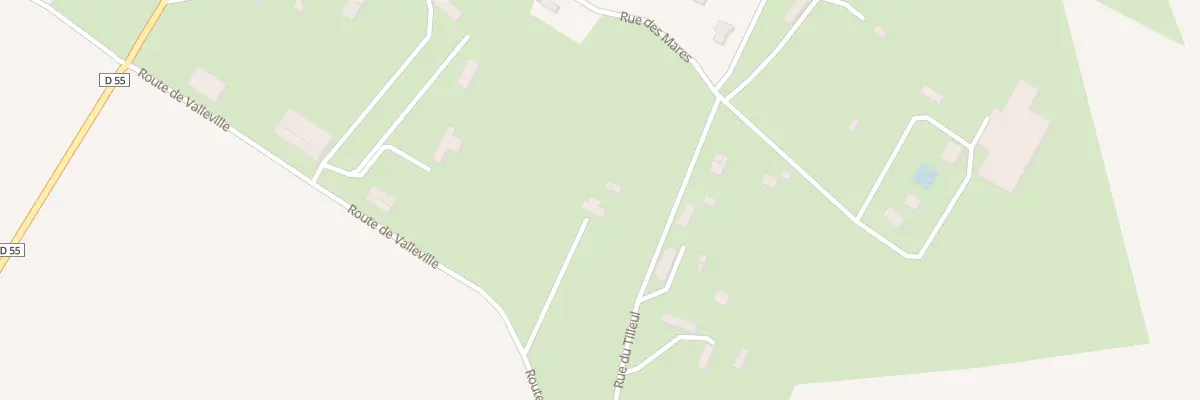 Plan du 36 Rte de Valleville à Ectot-lès-Baons