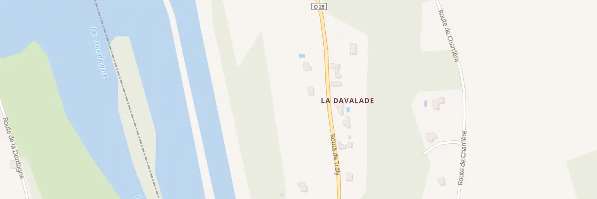 Plan du 763 Rte de Traly à Calès