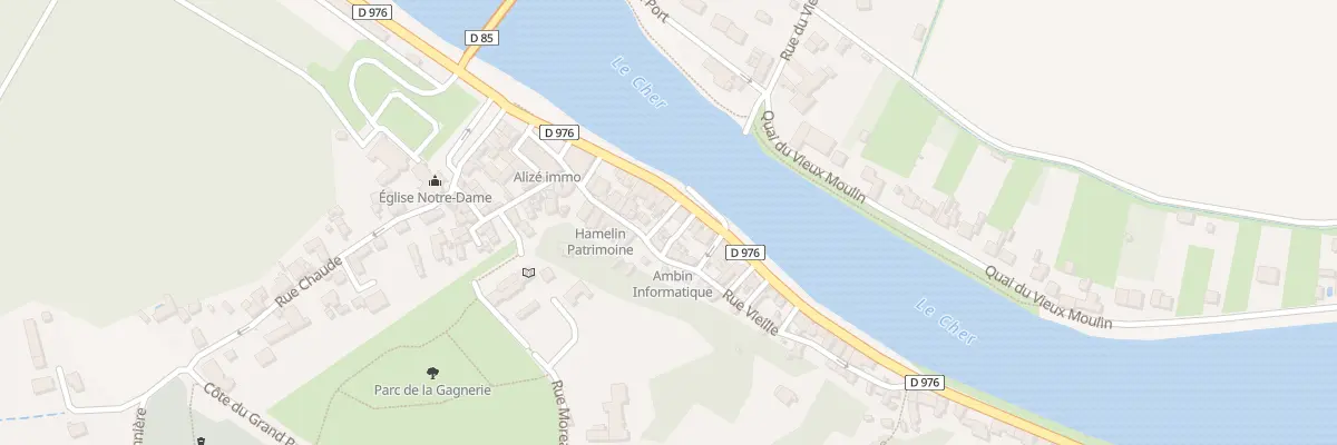 Plan du 11 Quai Henri Iv à Véretz