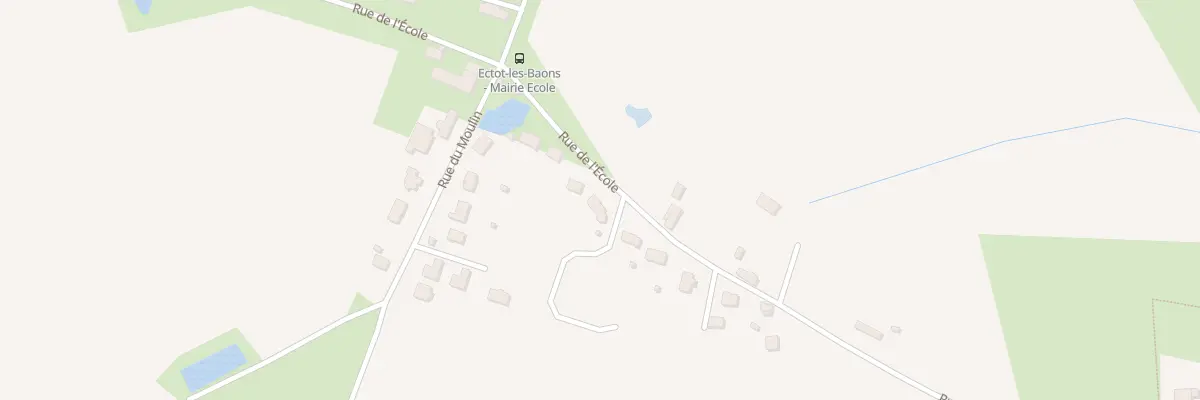 Plan du 18 Rue de l’Ecole à Ectot-lès-Baons