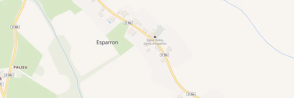 Plan du 12 Les Rious et l’Allee à Esparron