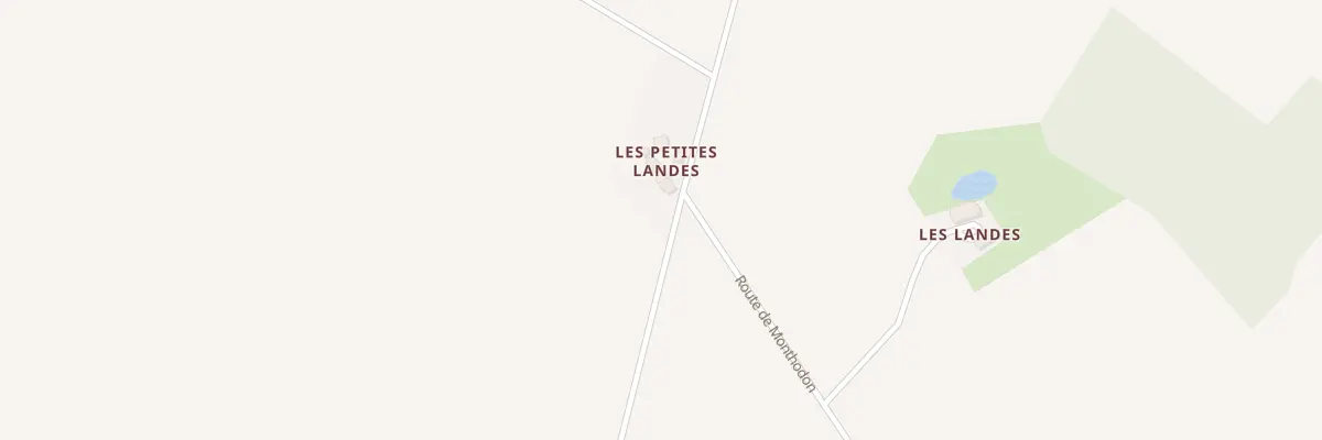 Plan du 5001 Les Petites Landes aux Hayes