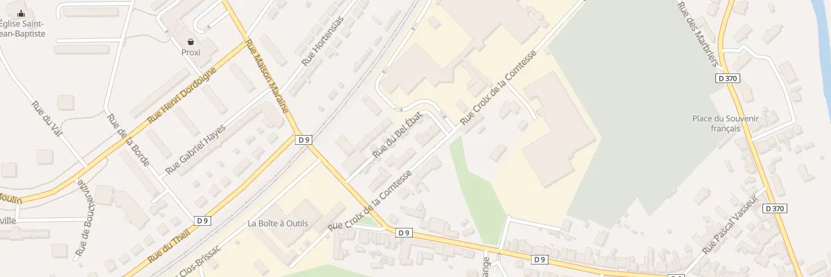 Plan du 33 Rue Croix La Comtesse à Nogent-le-Rotrou