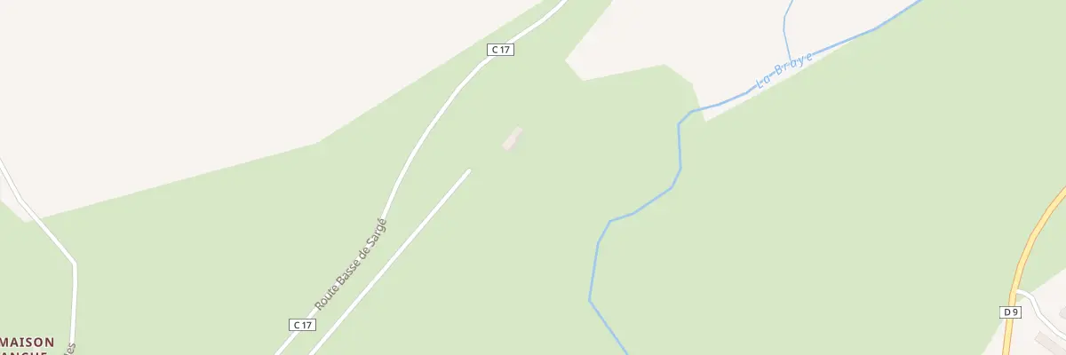 Plan du 62 Rte du Chemin de Fer à Savigny-sur-Braye