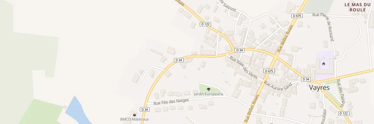 Plan du 9 Rue des Poètes à Vayres