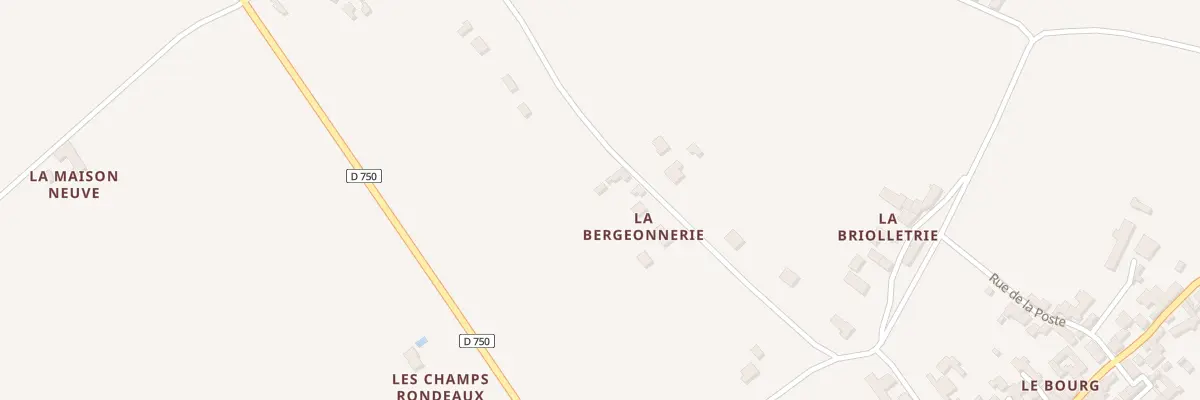 Plan du 11 Che de la Bergeonnerie à Chambon