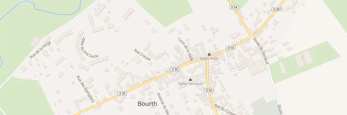 Plan du 2 Rue de Chandai à Bourth
