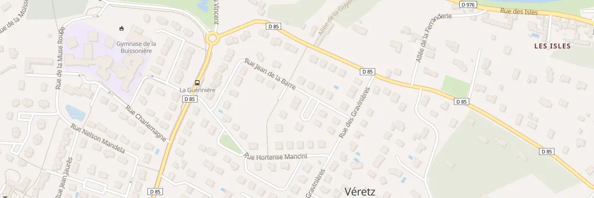 Plan du 13 Rue Jean De La Barre à Véretz
