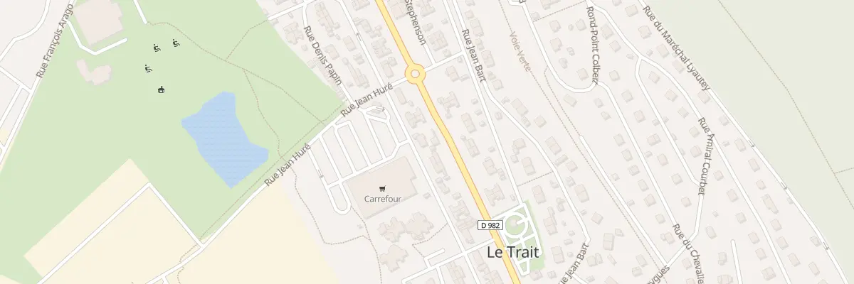 Plan du 392 Rue Denis Papin au Trait