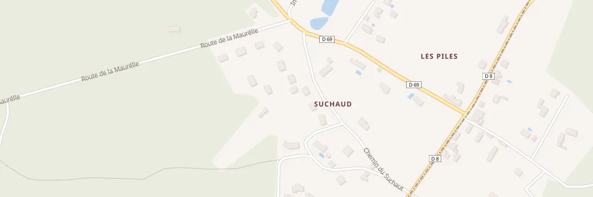 Plan du 255 Che du Suchaut à Cornille