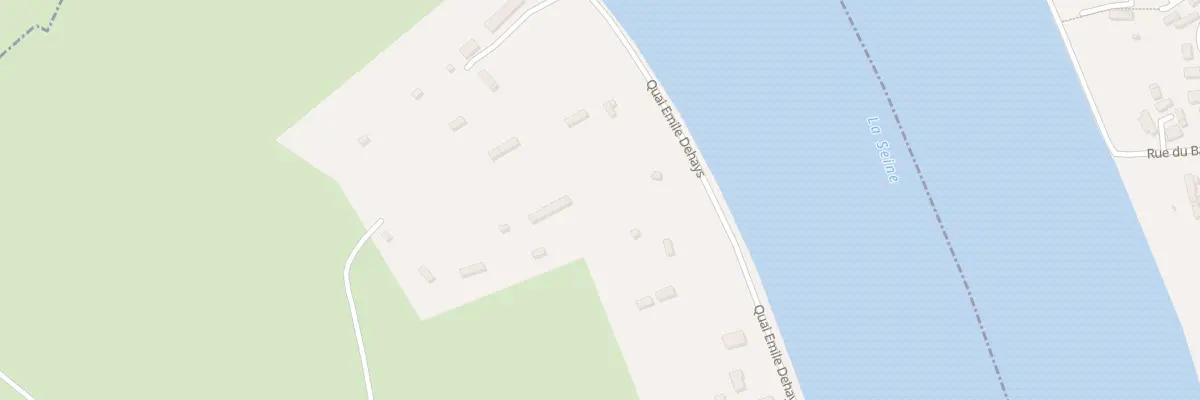 Plan du 5002 Quai Emile Dehays à Heurteauville