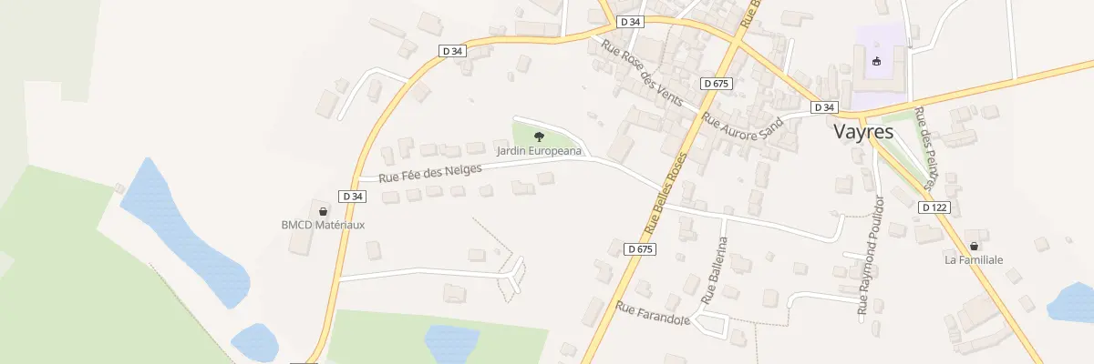Plan du 5008 Rue Fée des Neiges à Vayres