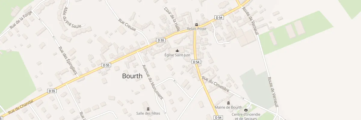 Plan du 12 Rue du Puits Rouge à Bourth