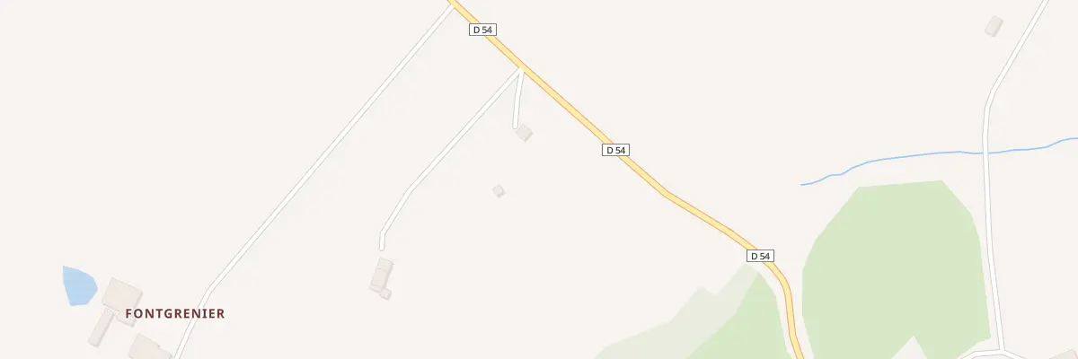 Plan du 6336A Le Petit Fontgrenier à Rochechouart