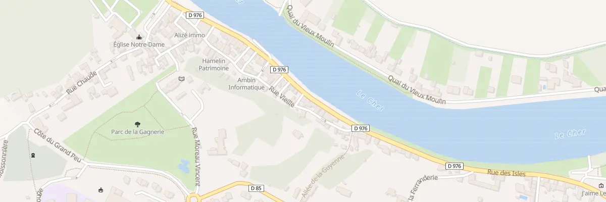 Plan du 36 Rue Vieille à Véretz