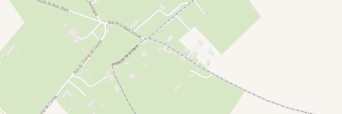 Plan du 719 Rte de Bosc-Mare à Amfreville-les-Champs
