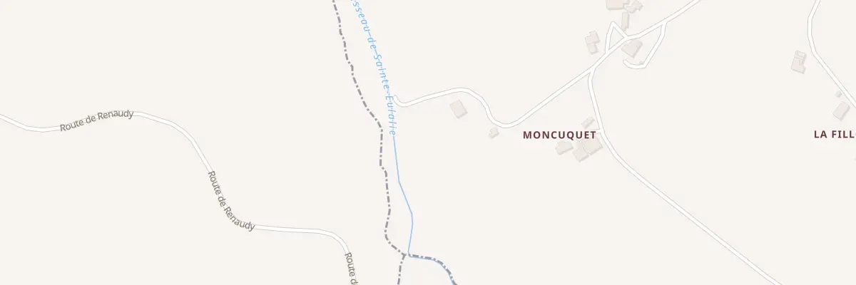Plan du 5200 Moncuquet à Cauzac