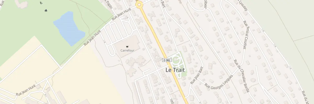 Plan du 215 Rue Raymond Brétéché au Trait