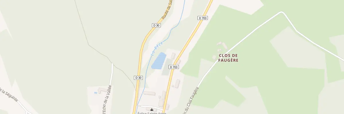 Plan du 47A Le Bourg Est à Pezuls
