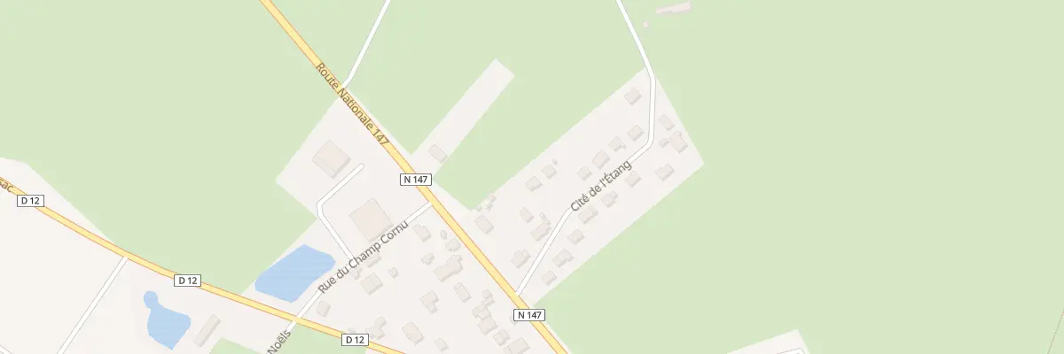 Plan du 7 Cité de l’Etang à Moulismes