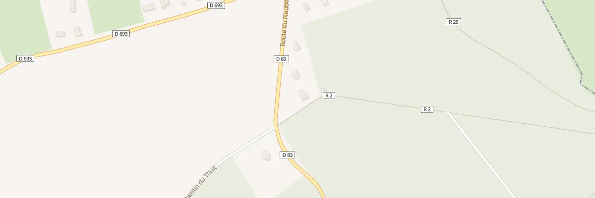 Plan du 300 Rte du Neubourg à Thénouville