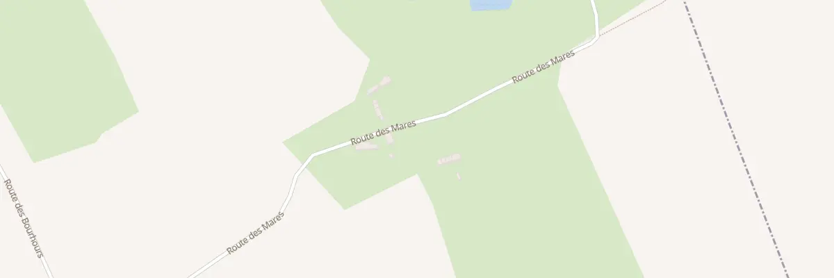 Plan du 5 Les Mares à Bourth